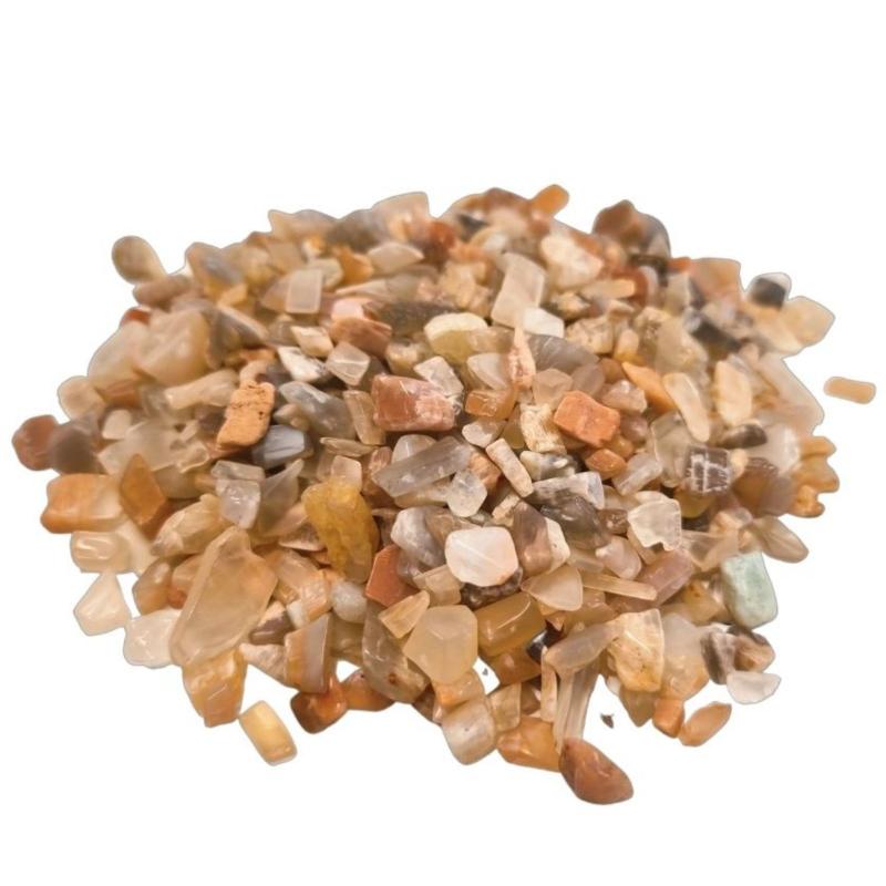 Moonstone Gemstone Chips- 1 KG