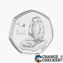 Owl 2021 50p BU Brilliant Uncirculated Coin - Promotional Offer