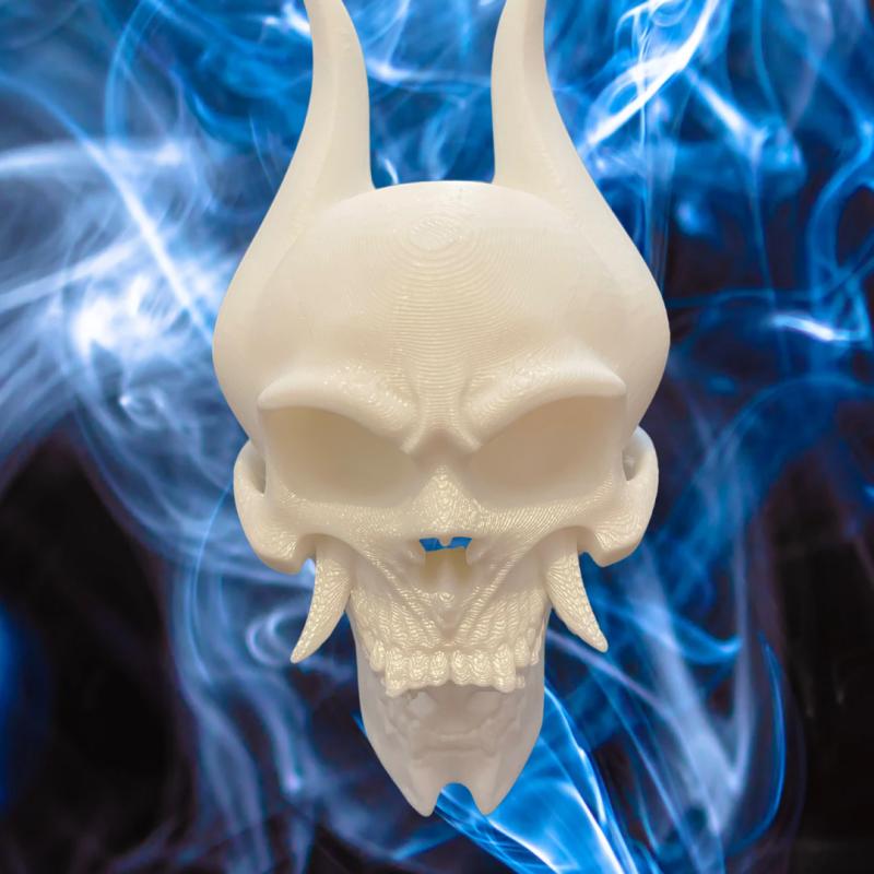 White Demon Skull