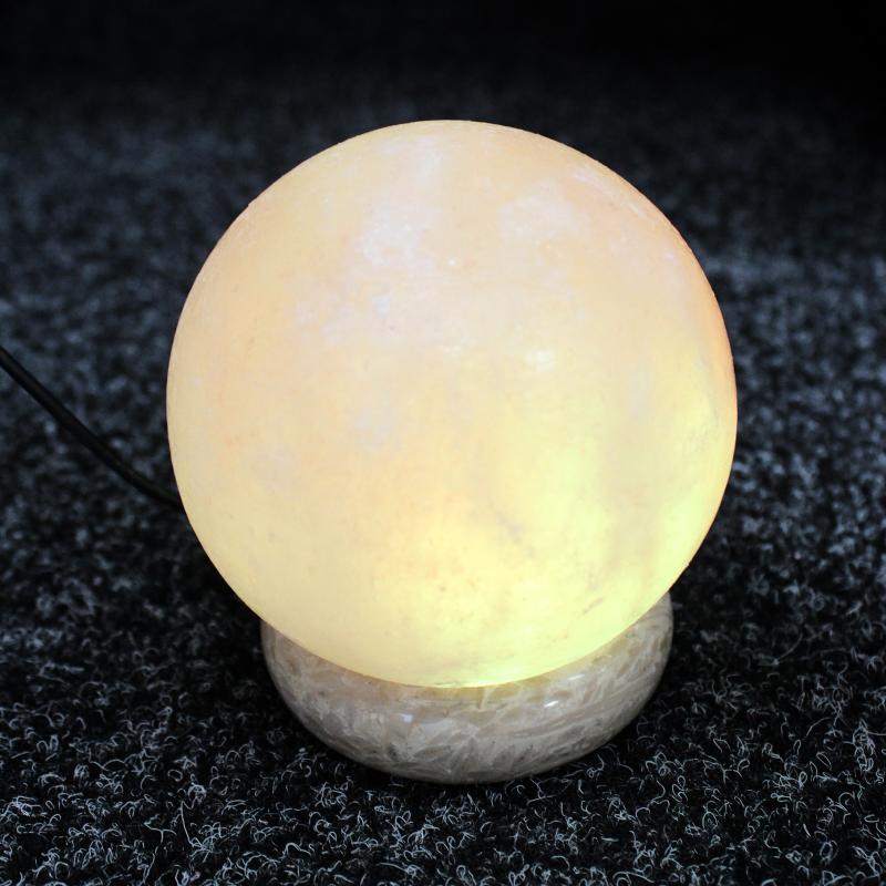 Multicolour USB Ball Salt Lamp - 8 cm