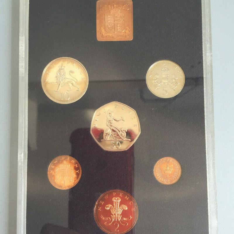 1976 UK Proof Coin Set - Coinage of Great Britain & Northern Ireland