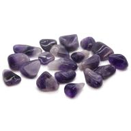 Amethyst Banded-24 Tumblestones (S/M-Grade A)