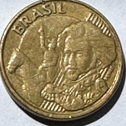 2009 Brazil 10 Centavos The portrait of Pedro I (1798-1834)
