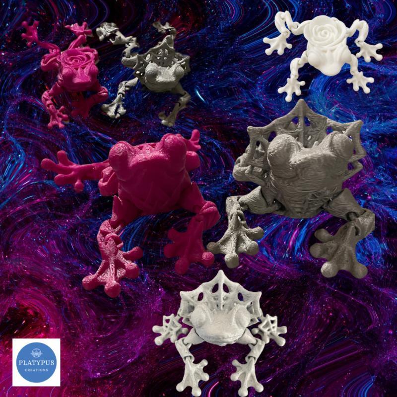 Rose Frog - Purple
