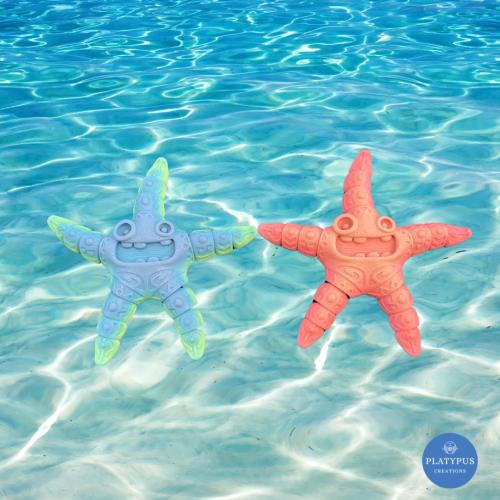 Multicoloured Tattoed Starfish