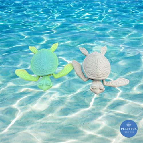 Silver Tattooed Turtle