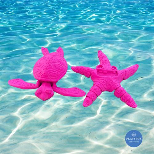 Purple Tattooed Starfish