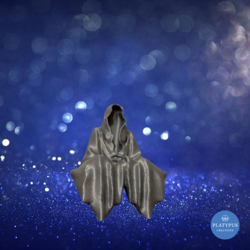 Silver Sitting Ghost/Grim Reaper