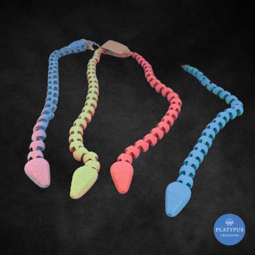 Multicoloured Flexi Snake