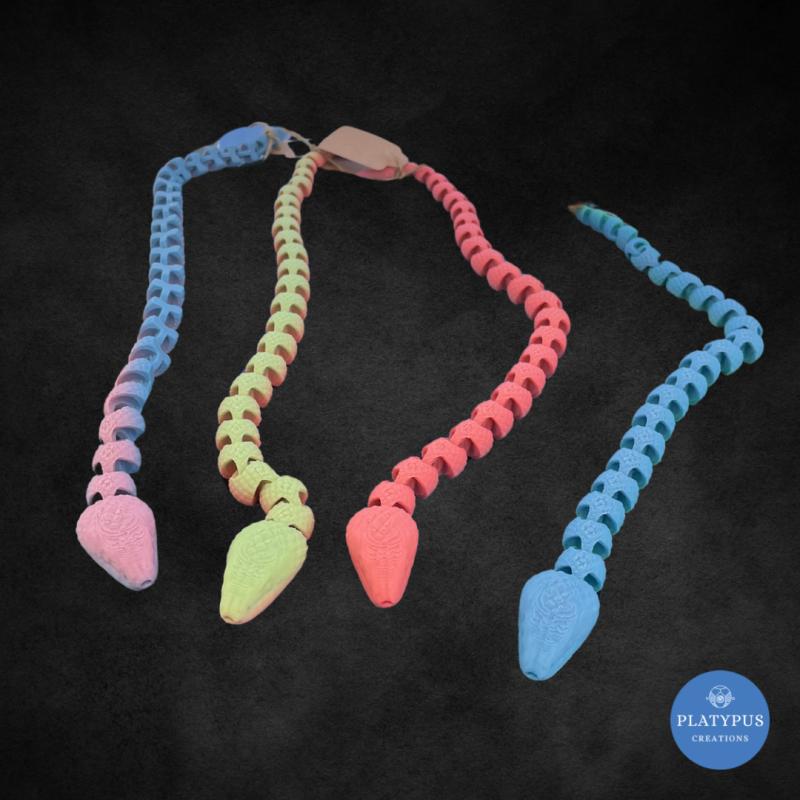 Multicoloured Flexi Snake