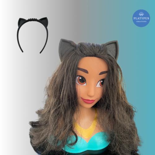 Black Cats Ears Headband
