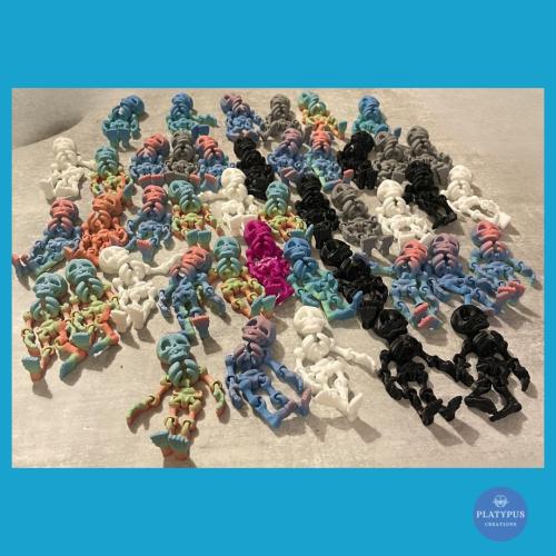 Mini Skeleton - Purple